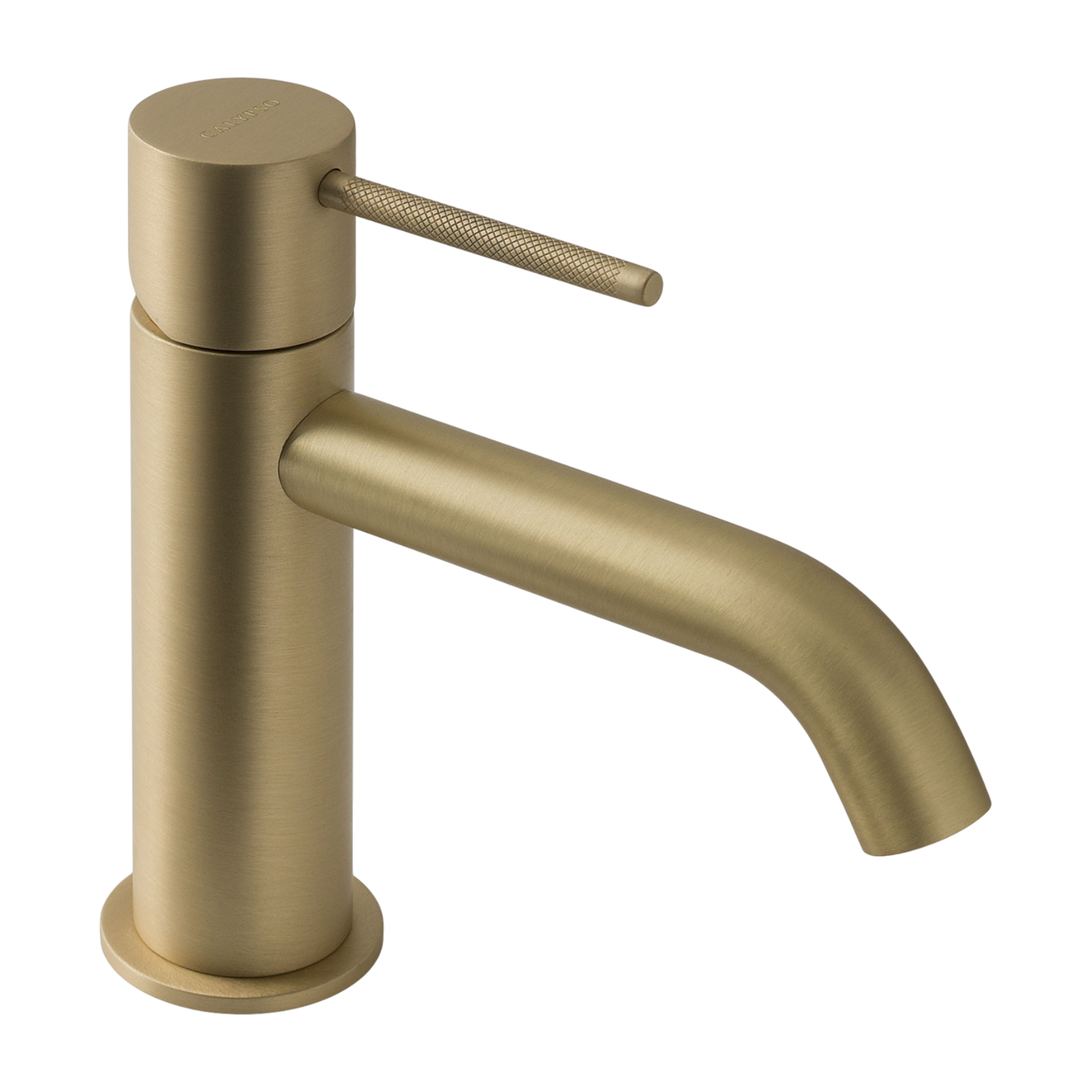AQUILA MONO BASIN TAP - C/W SLOTTED WASTE - BRUSHED BRASS