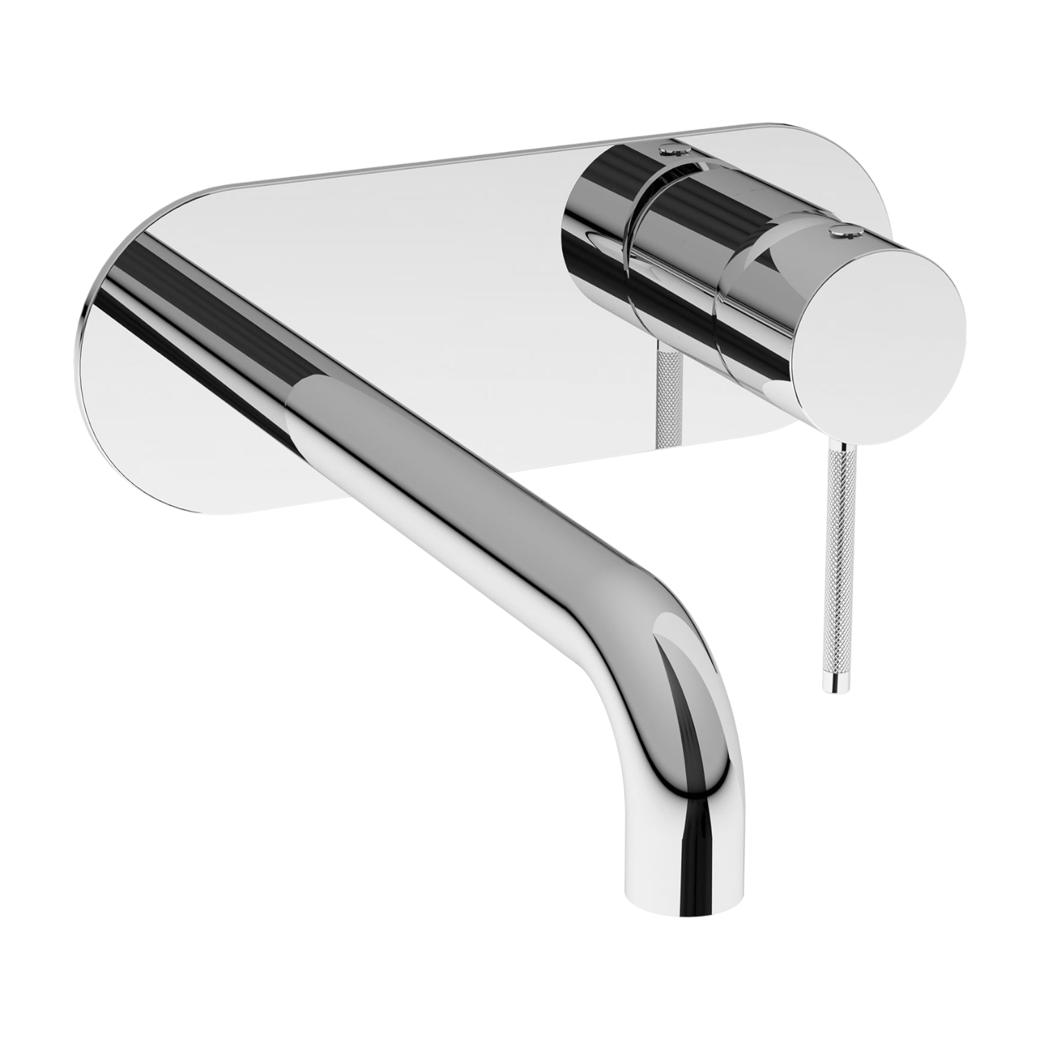 AQUILA WALL MOUNTED BASIN TAP - C/W SLOTTED WASTE - CHROME