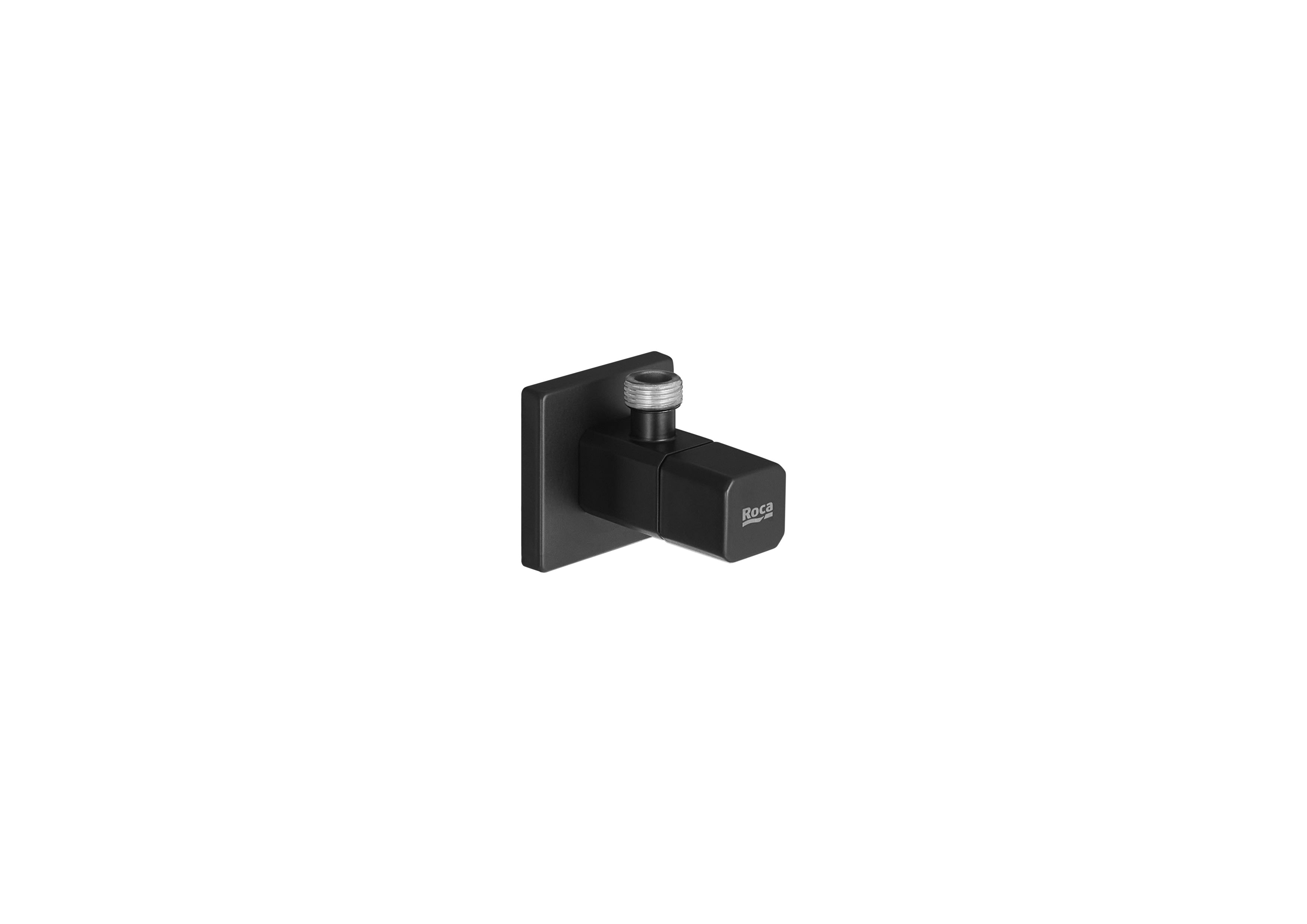 ANGLE ISOLATION VALVE 1/2" 3/8" - MATT BLACK