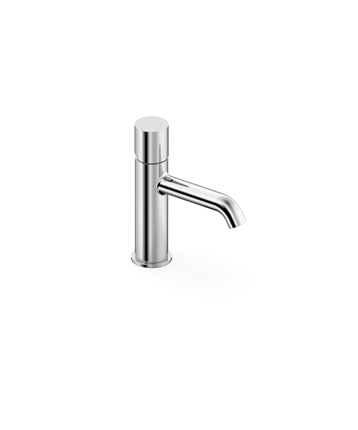 ARTURO BASIN MONO TAP SMOOTH ROUND HANDLE - CHROME